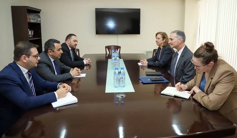 The Deputy Foreign Minister of Armenia received the Senior Advisor for Caucasus Negotiations, the US Co-Chair of the OSCE Minsk Group