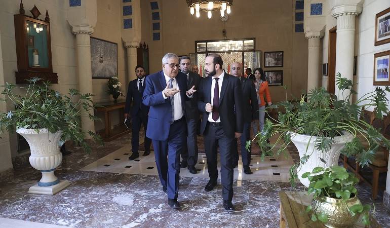 The meeting of the Foreign Ministers of Armenia and Lebanon