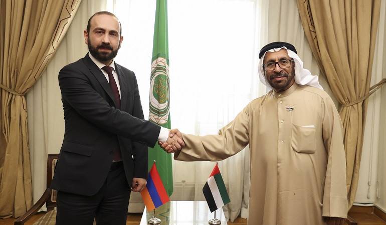 The meeting of the Minister of Foreign Affairs of the Republic of Armenia with the Minister of State of the UAE