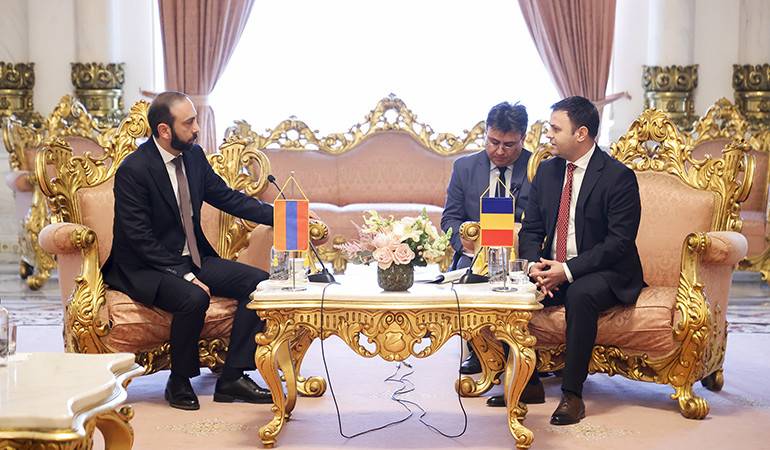 The Minister of Foreign Affairs of the Republic of Armenia and the Vice-Chairman of the Chamber of Deputies of Romania participated in the opening ceremony of the exhibition dedicated to the Romanian-Armenian figure