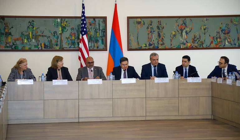 Meeting of the working group on economy and energy within the framework of the Armenia-U.S. Strategic Dialogue