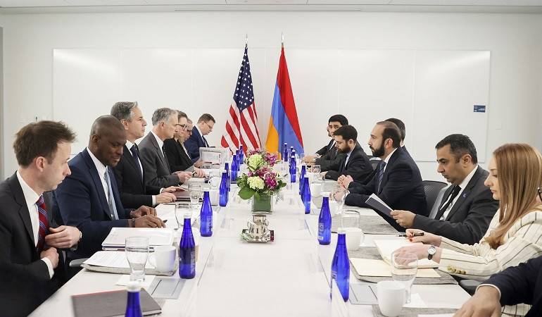 The meeting of the Foreign Minister of Armenia and the US Secretary of State