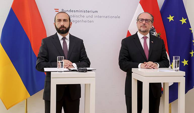 ՀՀ ԱԳ նախարարի հայտարարությունը Ավստրիայի ԱԳ նախարարի հետ համատեղ մամուլի ասուլիսին և պատասխանները լրագրողների հարցերին