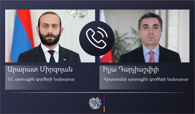 Հայաստանի և Վրաստանի ԱԳ նախարարների հեռախոսազրույցը