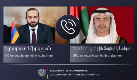 Телефонный разговор министров иностранных дел Республики Армения и Объединенных Арабских Эмиратов