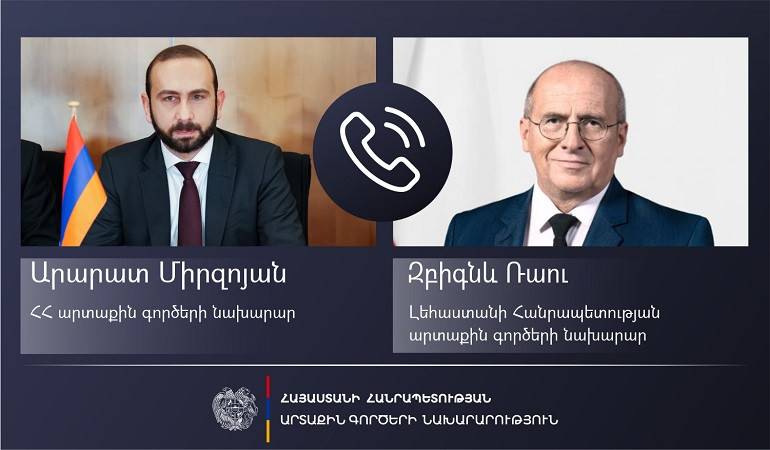Հայաստանի և Լեհաստանի ԱԳ նախարարների հեռախոսազրույցը