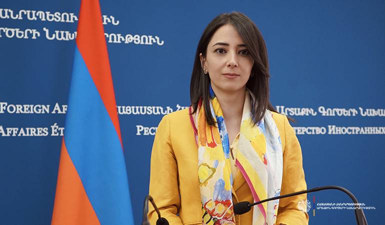 Comment of the Spokesperson of MFA of Armenia regarding the statement of the official representative of the MFA of the Russia