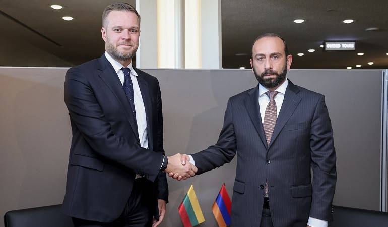 The Meeting of the Ministers of Foreign Affairs of Armenia and Lithuania