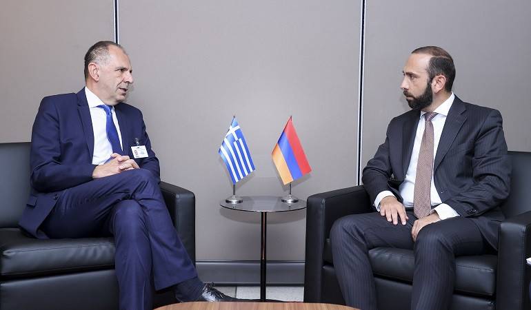 The Meeting of the Ministers of Foreign Affairs of Armenia and Greece