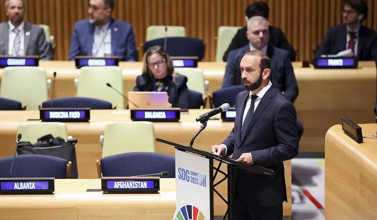 Statement of the Minister of Foreign Affairs of Armenia at the Sustainable Development Goals Summit