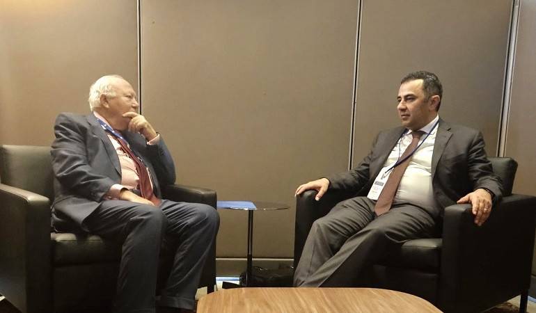 The meeting of the Deputy Foreign Minister of Armenia Vahe Gevorgyan with the High Representative of the UN Alliance of Civilizations Miguel Angel Moratinos