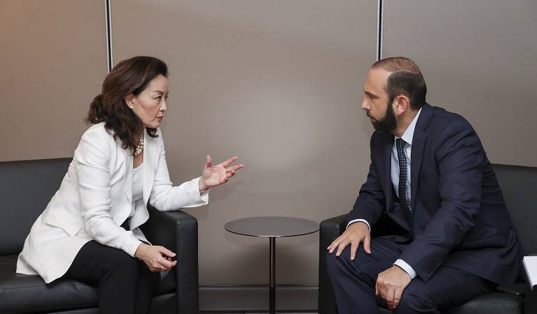 Meeting of Minister of Foreign Affairs of Armenia with U.S. acting Assistant Secretary of State for European and Eurasian Affairs