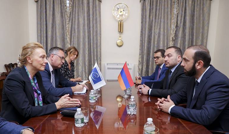 ՀՀ ԱԳ նախարարի հանդիպումը ԵԽ Գլխավոր քարտուղարի հետ