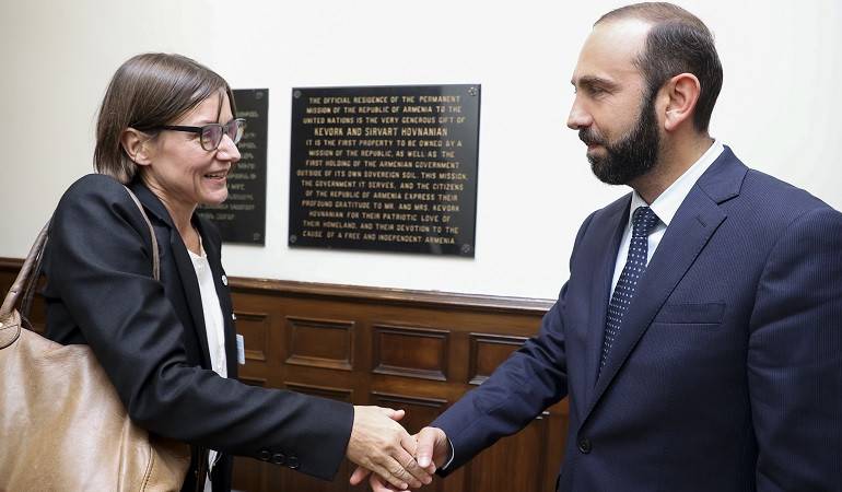 ՀՀ ԱԳ նախարարի հանդիպումը Կարմիր խաչի միջազգային կոմիտեի նախագահի հետ