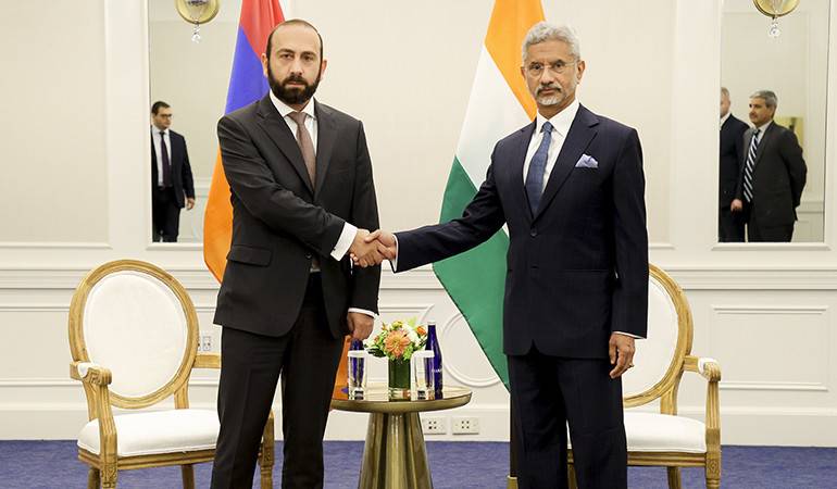 Meeting of Ministers of Foreign Affairs of Armenia and India