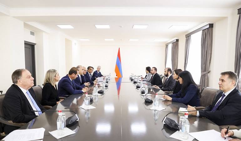 Meeting of the Minister of Foreign Affairs of Armenia with the delegation of the House of Representatives of Cyprus