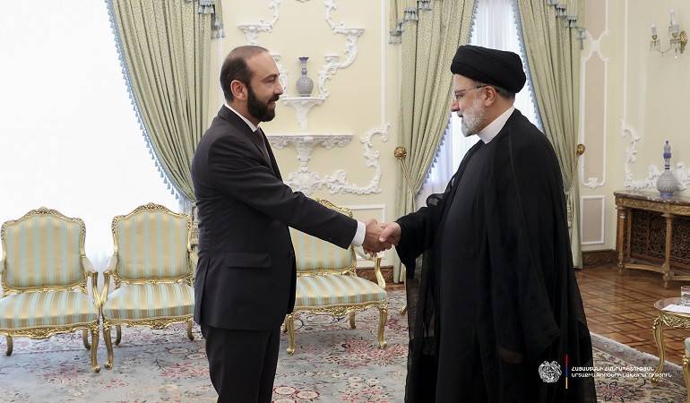 Meeting of the Minister of Foreign Affairs of Armenia with the President of Iran