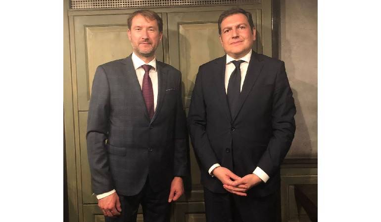 Deputy Minister of Foreign Affairs received the Under-Secretary of State of the  Latvian Foreign Ministry