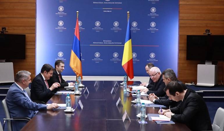 Քաղաքական խորհրդակցություններ Հայաստանի և Ռումինիայի արտաքին գործերի նախարարությունների միջև