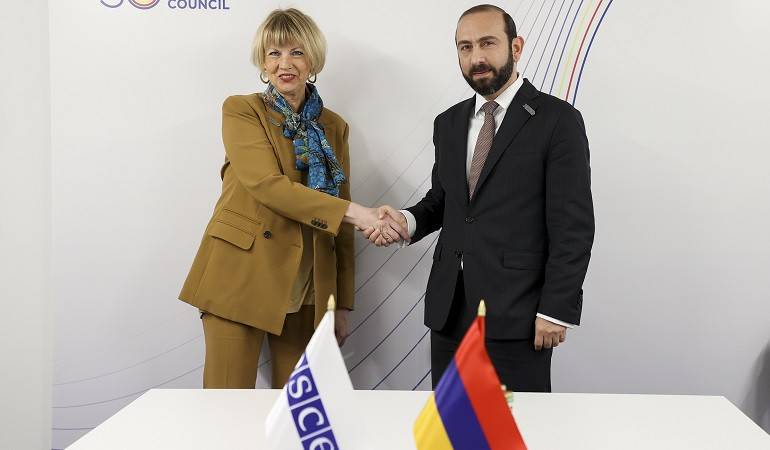 ՀՀ ԱԳ նախարարի հանդիպումը ԵԱՀԿ Գլխավոր քարտուղարի հետ