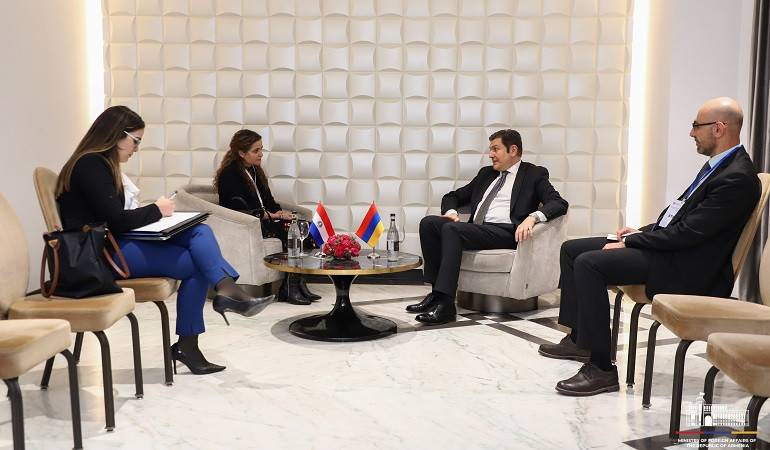 Meeting of the Deputy Foreign Ministers of Armenia and Paraguay
