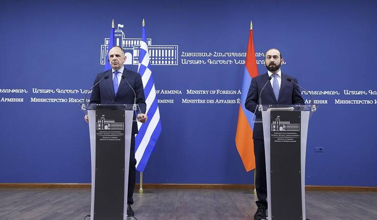 ՀՀ ԱԳ նախարարի հայտարարությունը և պատասխանները լրագրողների հարցերին Հունաստանի ԱԳ նախարարի հետ համատեղ մամուլի ասուլիսի ժամանակ