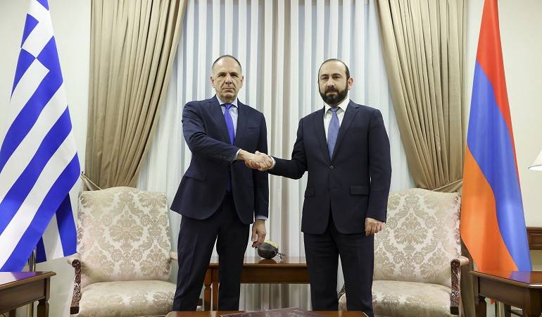 Meeting of the Foreign Ministers of Armenia and Greece