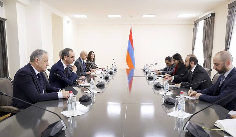 Meeting of Foreign Minister of Armenia and Civilian Operations Commander of the EU External Action Service