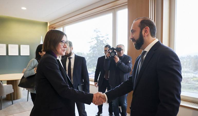 Встреча министра иностранных дел Республики Армения и президента МККК