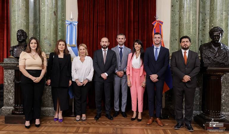 ՀՀ ԱԳ նախարարի հանդիպումը Արգենտինայի Պատգամավորների պալատի նախագահի հետ
