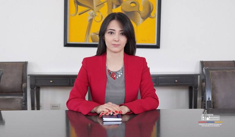 Комментарий пресс-секретаря министерства иностранных дел Республики Армения Ани Бадалян в ответ на запросы СМИ