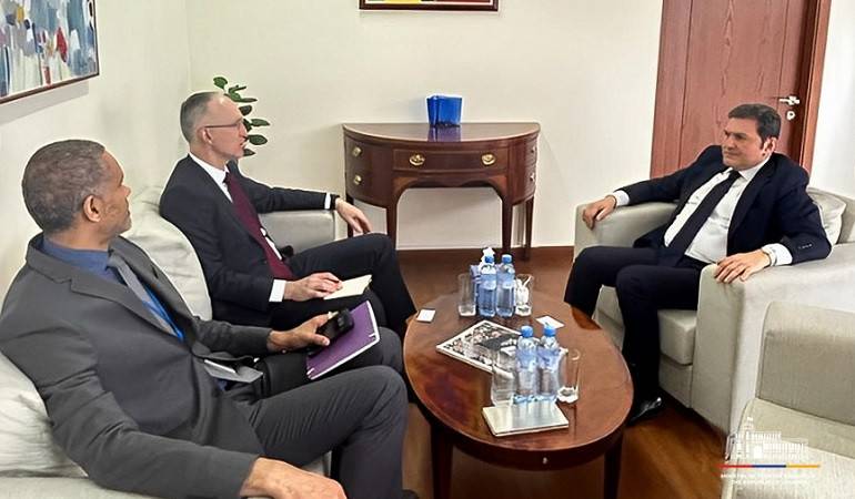 Deputy Foreign Minister Paruyr Hovhannisyan received David Best, the Special Representative of the Secretary General of the Council of Europe on Migration and Refugees