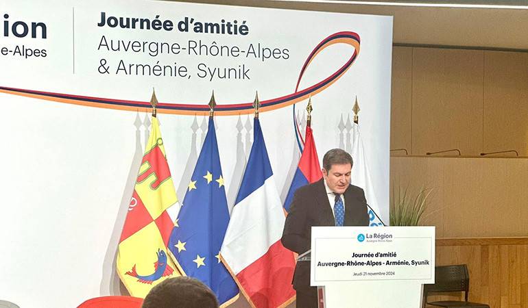 Deputy Foreign Minister of Armenia participated in "Auvergne-Rhône-Alpes-Armenia-Syunik Friendship Day" event in Lyon