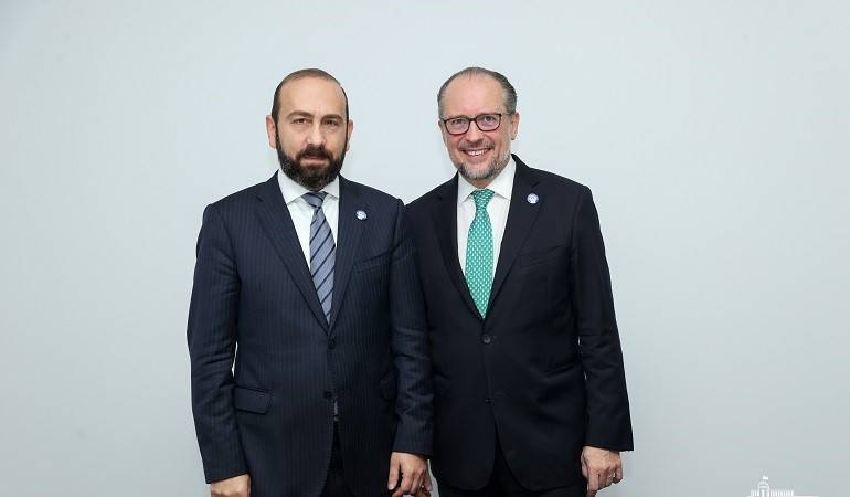 Հայաստանի և Ավստրիայի ԱԳ նախարարների հանդիպումը