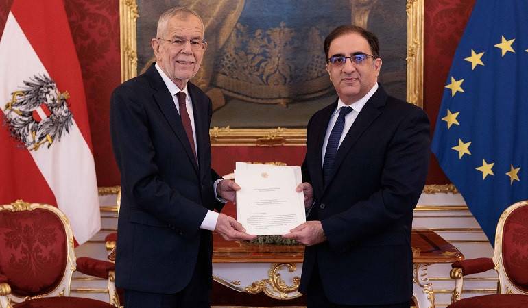 Ավստրիայում ՀՀ դեսպանն իր հավատարմագրերն է հանձնել երկրի նախագահին