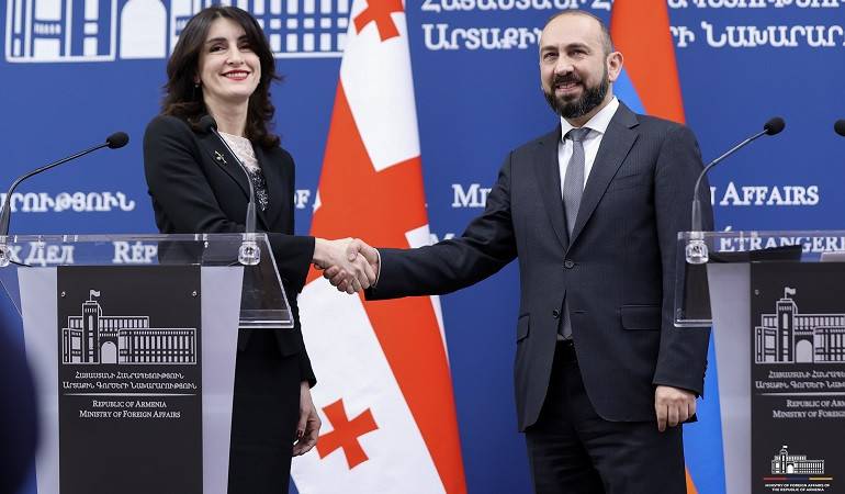 Հայաստանի ԱԳ նախարարի հայտարարությունը և պատասխանները լրագրողների հարցերին Վրաստանի ԱԳ նախարարի հետ համատեղ մամուլի ասուլիսին