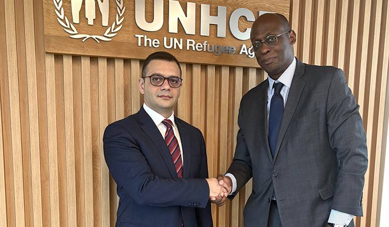 Meeting of Deputy Foreign Minister of Armenia Robert Abisoghomonyan with the Assistant High Commissioner for Operations