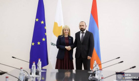 Встреча министра иностранных дел Армении с председателем Палаты представителей Кипра