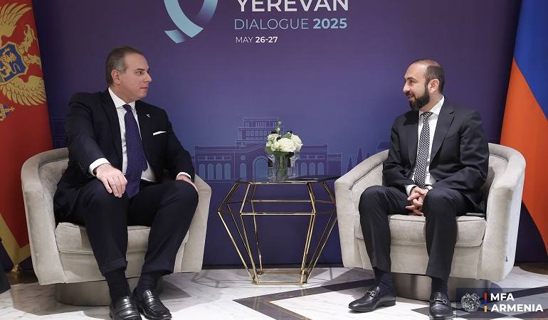 Հայաստանի ԱԳ նախարարի և Չեռնոգորիայի արտաքին և եվրոպական գործերի փոխվարչապետի հանդիպումը