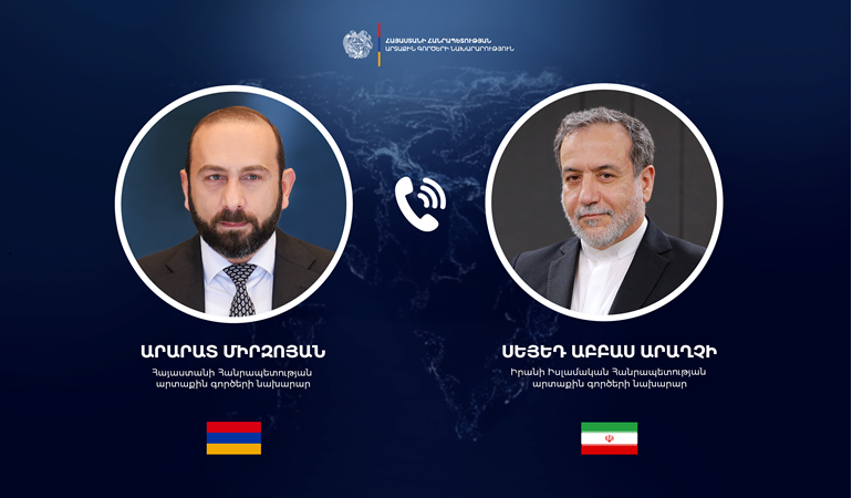 Телефонный разговор министров иностранных дел Армении и Ирана