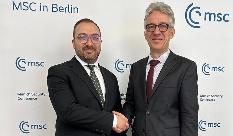 Meeting of the Secretary General of the Foreign Ministry of Armenia with the Vice-Chairman of the Munich Security Conference