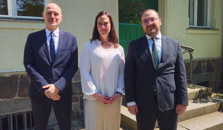 Meeting of the Secretary General of the Foreign Ministry of Armenia with the Head of the Foreign Service Academyof Germany and the Head of Recruitment and Deputy Head of the Academy