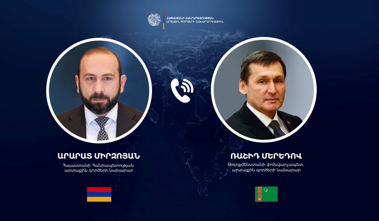 Phone Conversation between the Foreign Ministers of Armenia and Turkmenistan