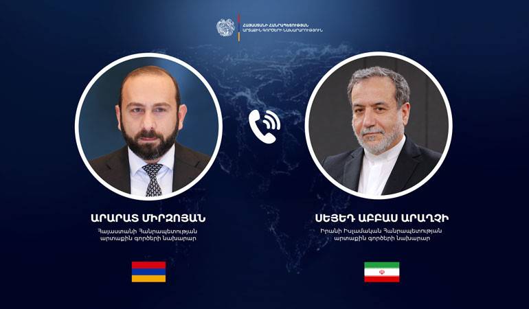 Հայաստանի և Իրանի ԱԳ նախարարների հեռախոսազրույցը