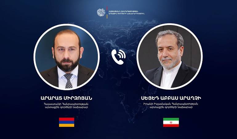 Phone conversation between the Foreign Ministers of Armenia and Iran