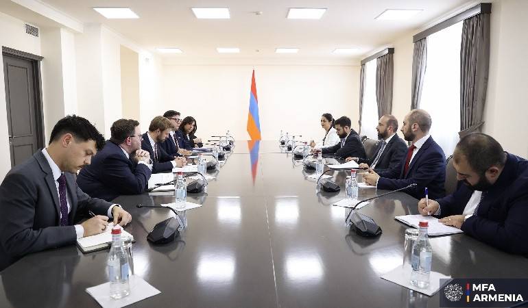 ՀՀ ԱԳ նախարարն ընդունել է ԱՄՆ պետքարտուղարության Եվրոպայի և Եվրասիայի բյուրոյի ղեկավարին