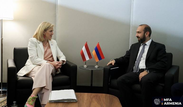 Meeting of the Foreign Ministers of Armenia and Austria
