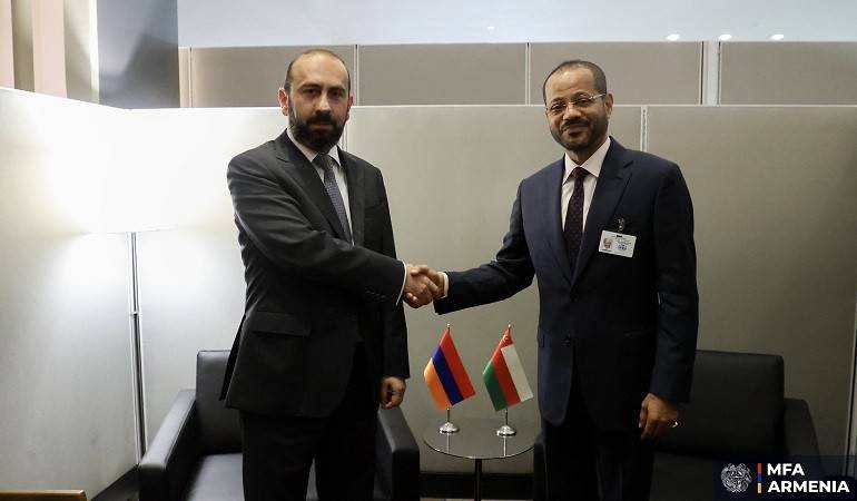 Meeting of the Foreign Ministers of Armenia and Oman