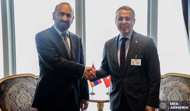 Meeting of the Foreign Ministers of Armenia and Switzerland