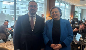 Meeting of the Secretary General of the the Ministry of Foreign Affairs of the Republic of Armenia with the President of the Center for International Relations think tank
